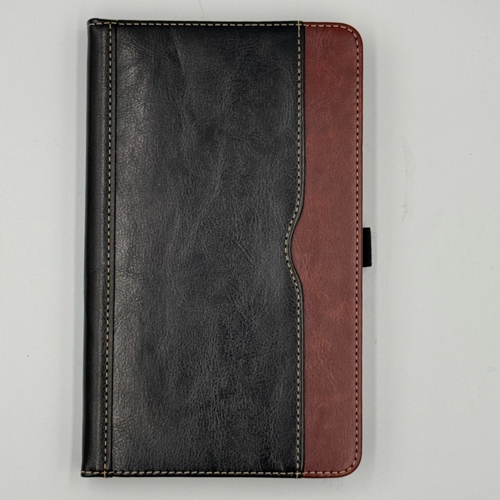 NWT OKP Black/Brown Case for Samsung Galaxy Tab A9 8.7” PU Leather Folio